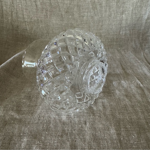 Galway Claddagh Ring Etched Hands crystal candle globe - Picture 7 of 13